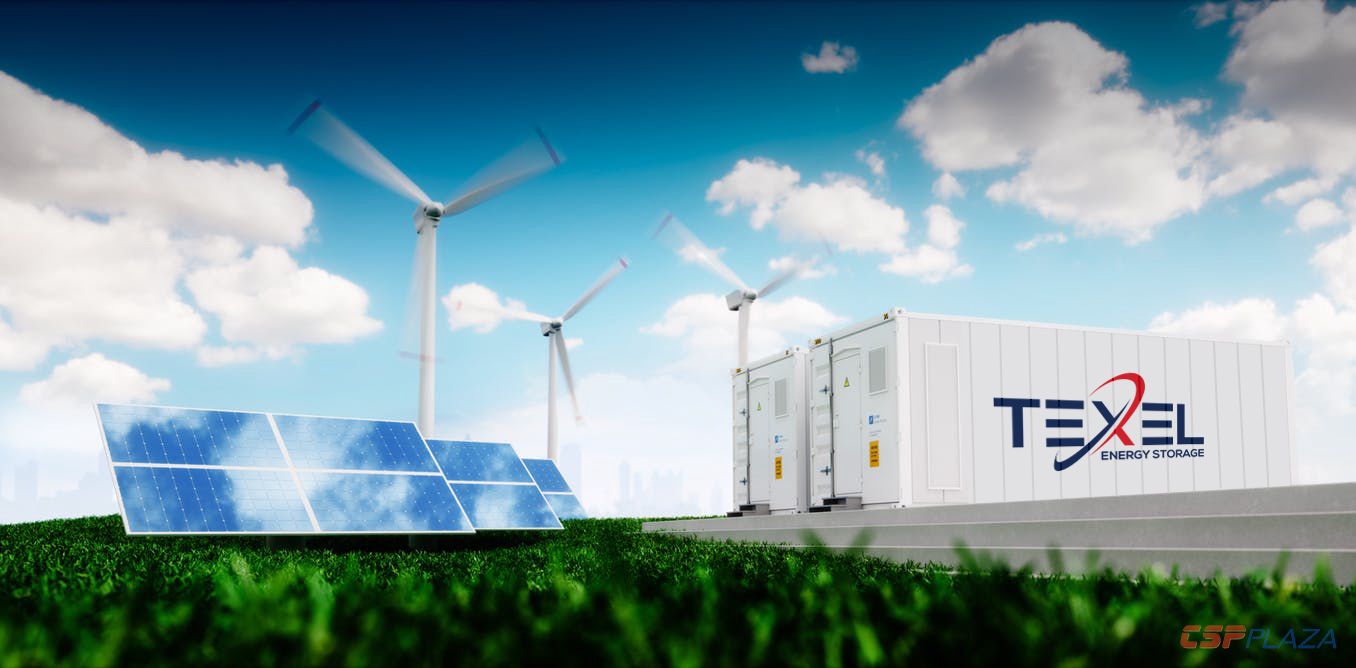 一种部署方案是在太阳能光伏或风力发电场上储存间歇能源图片@TEXEL.jpg